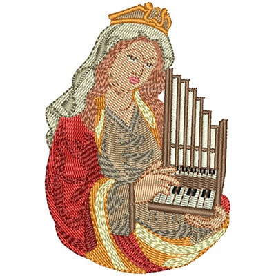 Matriz de matriz Matriz De Bordado Santa Cecília